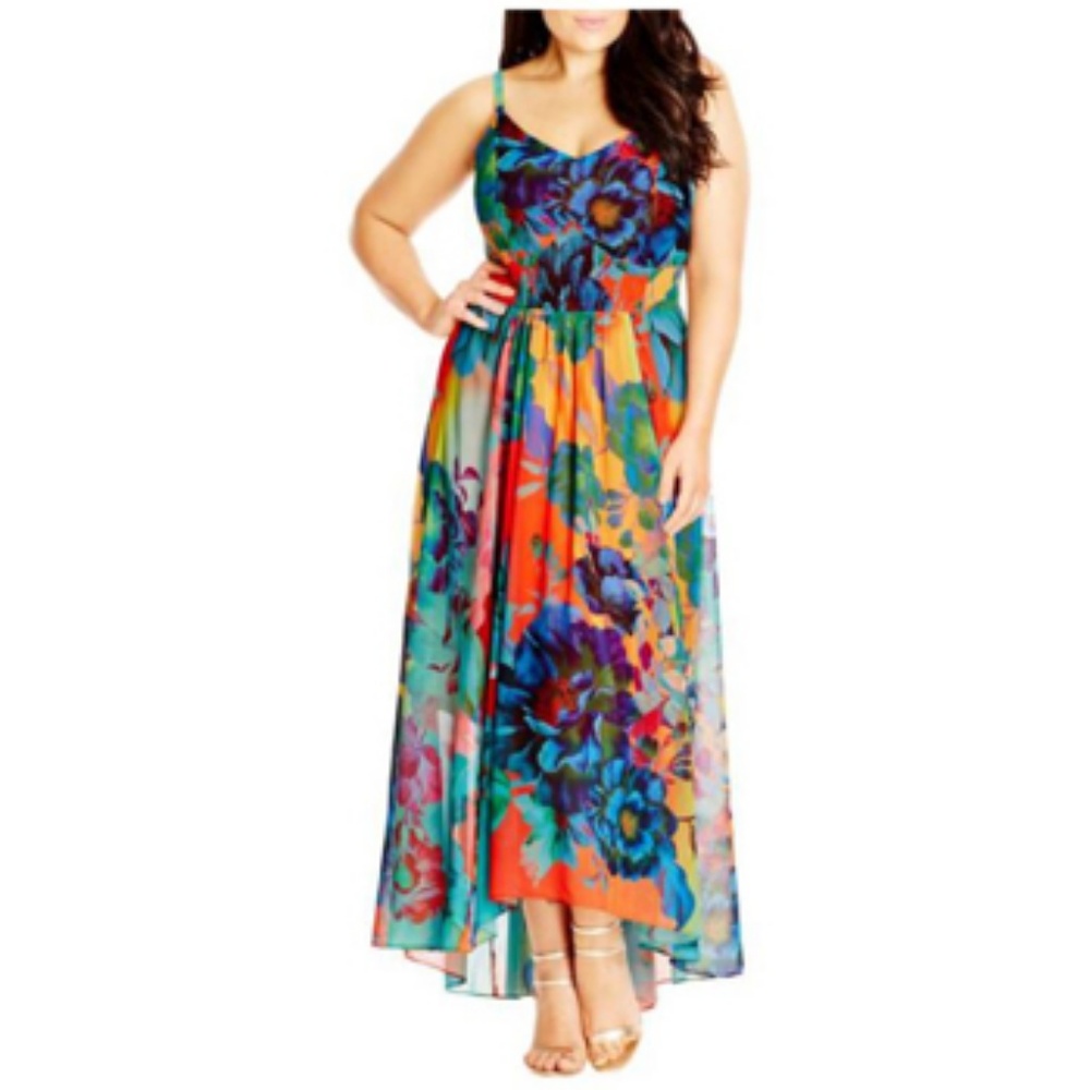 City Chic Hot Summer Days Dress